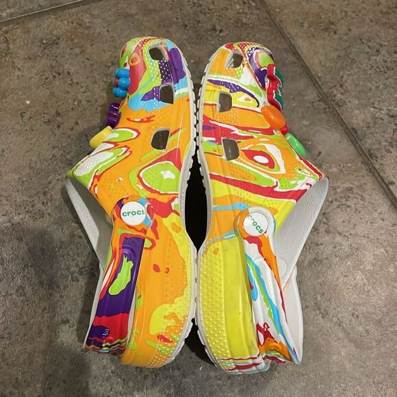 CROCS x Trix Classic Clog Shoe Unisex Size J4 and Womens 6 Limited Edition - Picture 7 of 13